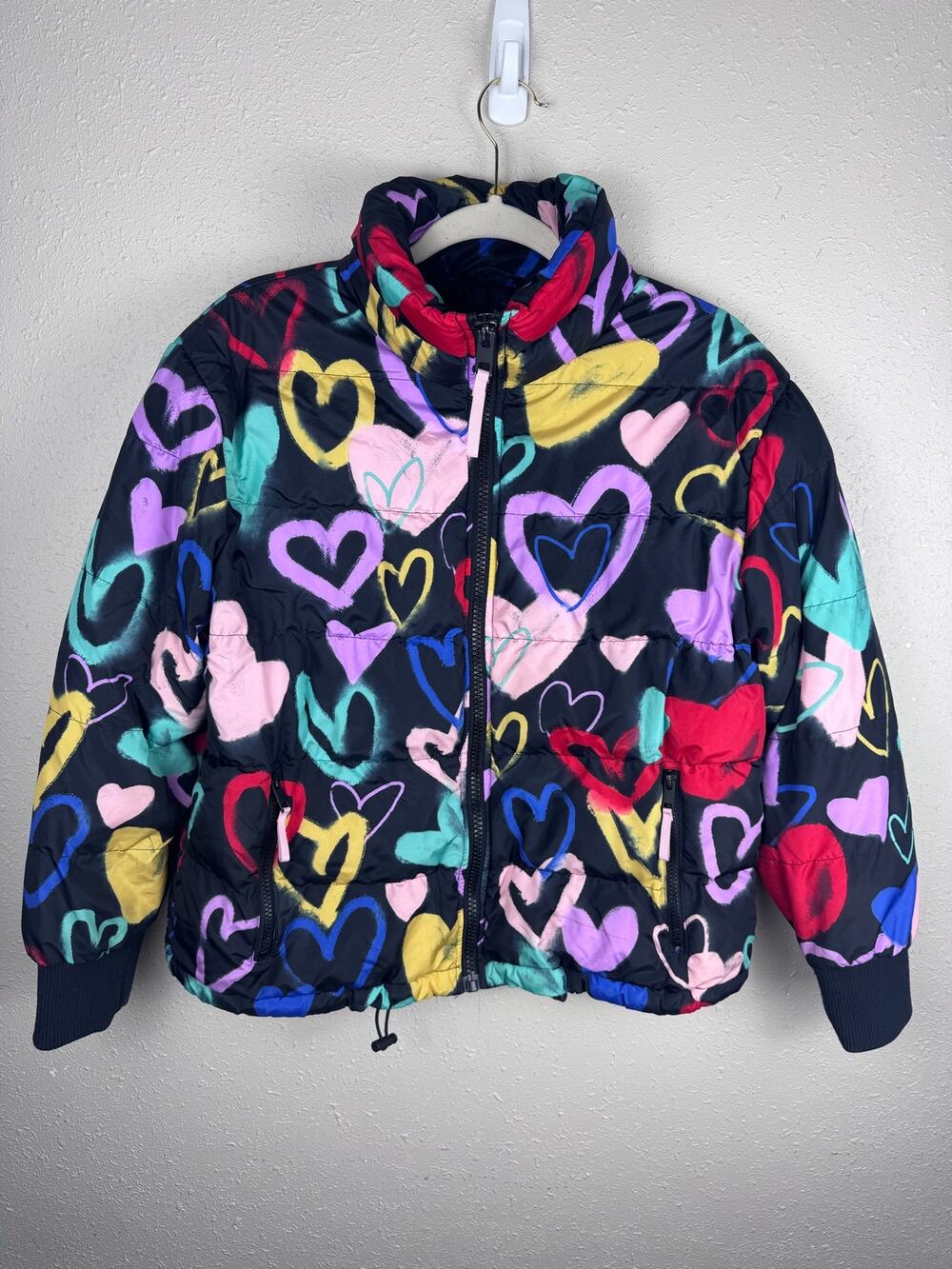 Wild Fable Hearts Jacket Womens size Small